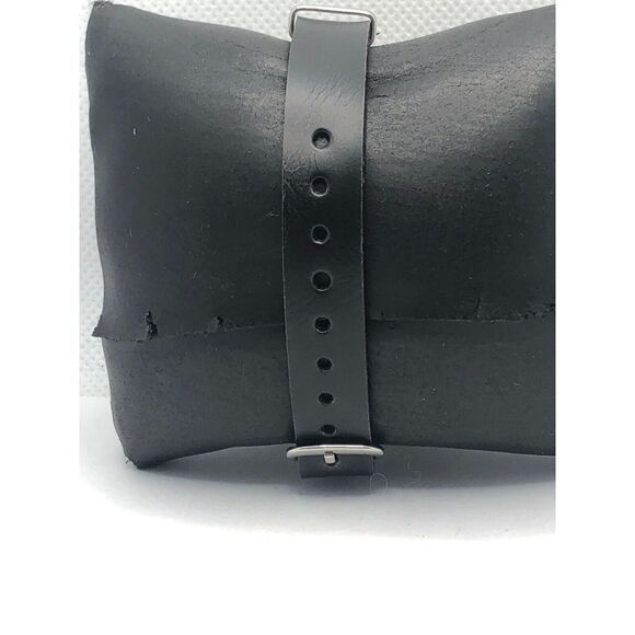 Fossil ES4474 Women's Black Leather Analog White Dial Quartz Wrist Watch OP374 - Picture 4 of 9